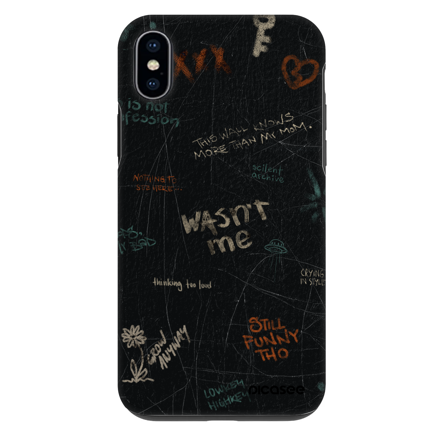 Picasee Fashion Case pentru Apple iPhone XS Max - CONFESSION