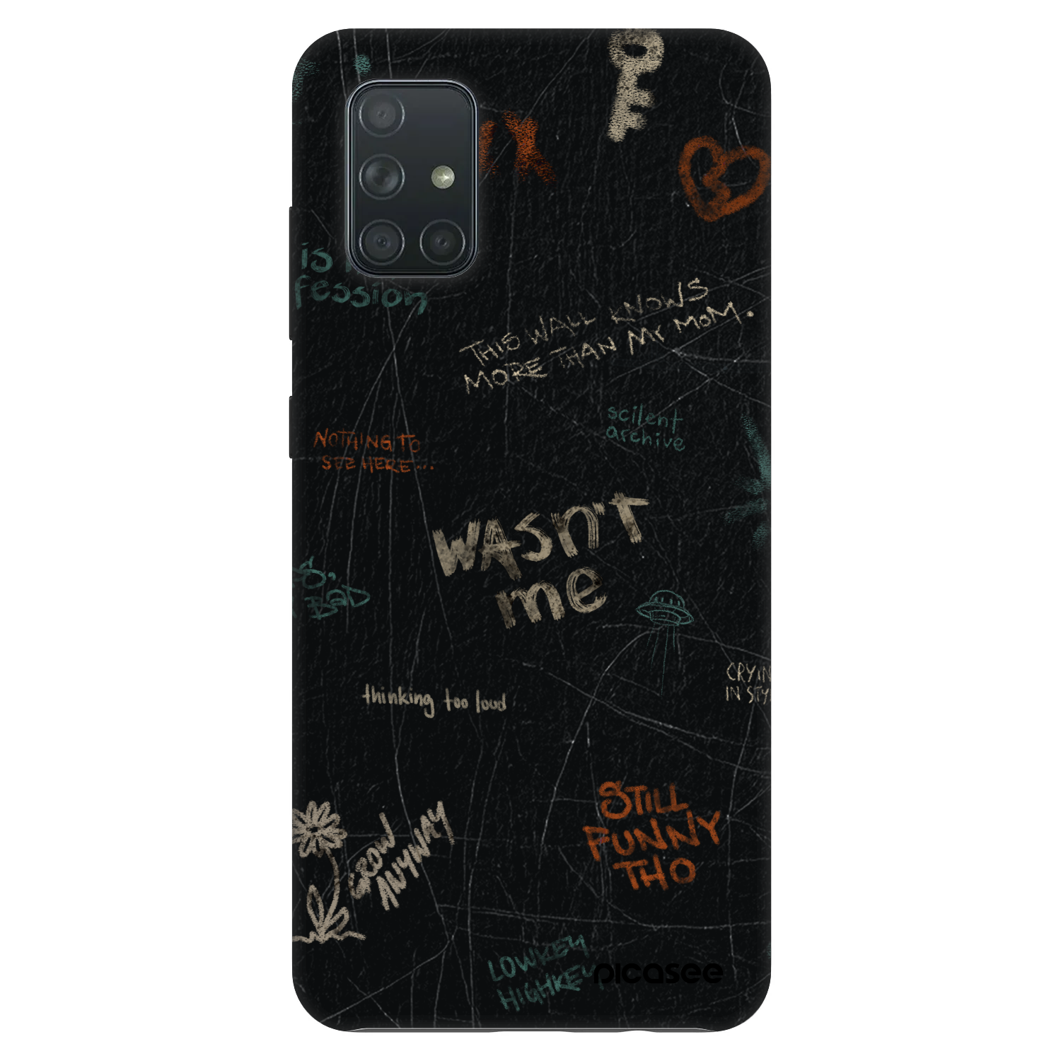 Picasee Fashion Case pentru Samsung Galaxy A71 A715F - CONFESSION