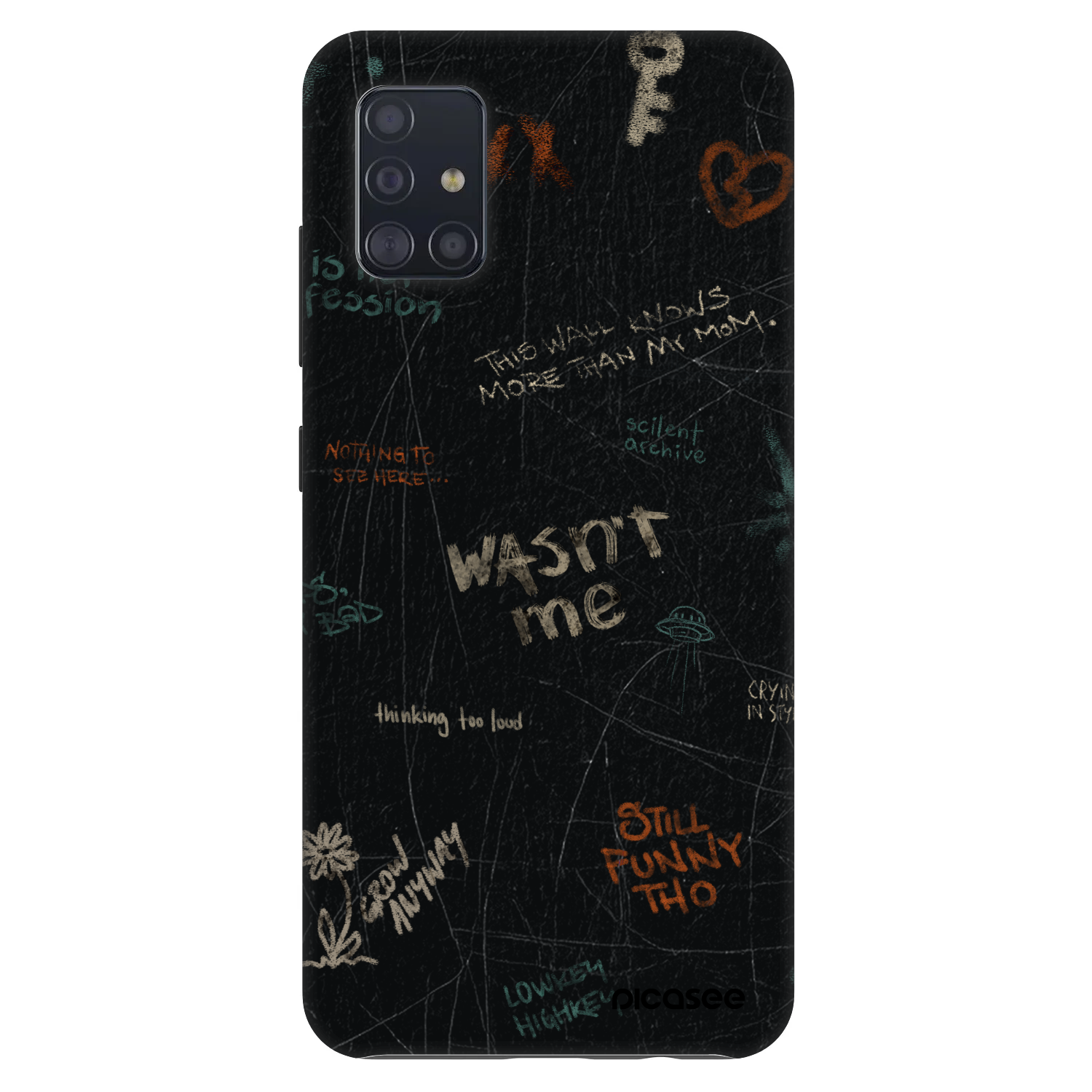Picasee Fashion Case pentru Samsung Galaxy A51 A515F - CONFESSION