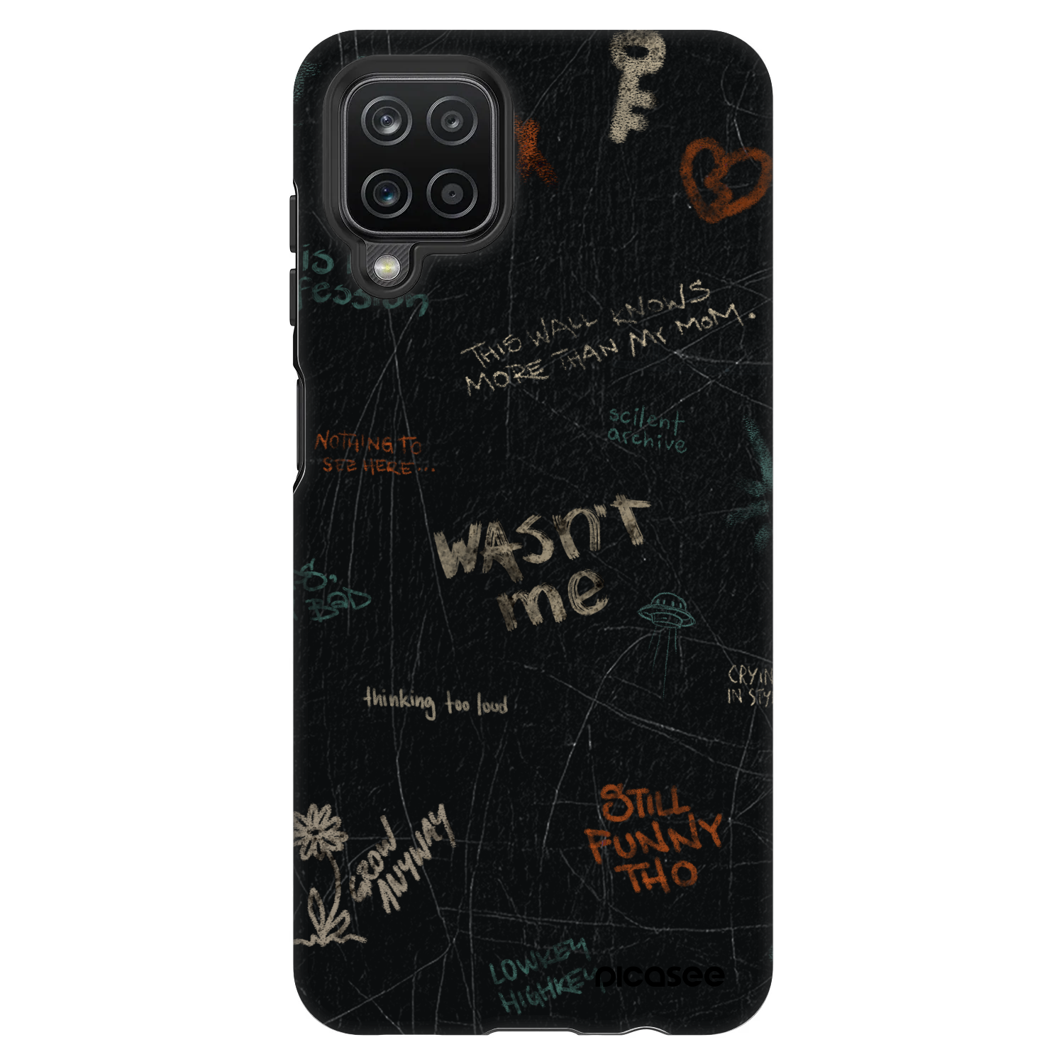 Picasee Fashion Case pentru Samsung Galaxy A12 A125F - CONFESSION