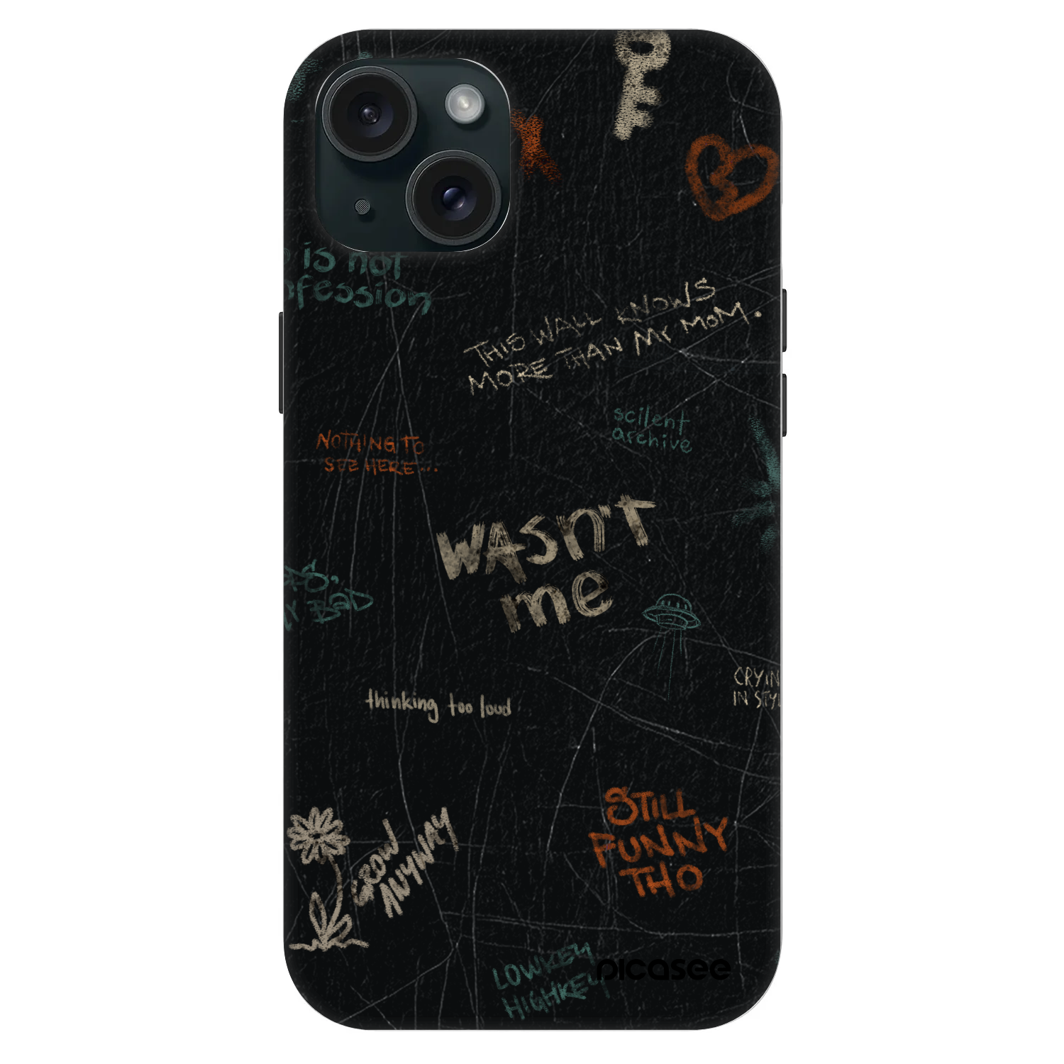 Picasee Fashion Case MagSafe pentru Apple iPhone 15 Plus - CONFESSION