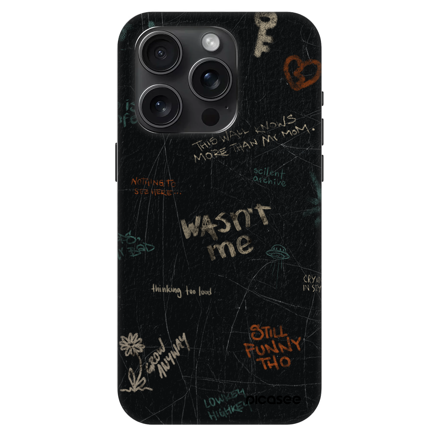 Picasee Fashion Case MagSafe pentru Apple iPhone 15 Pro - CONFESSION