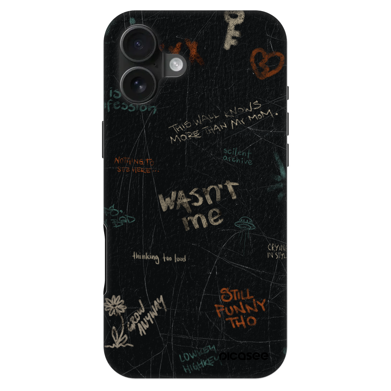 Picasee Fashion Case MagSafe pentru Apple iPhone 16 Plus - CONFESSION