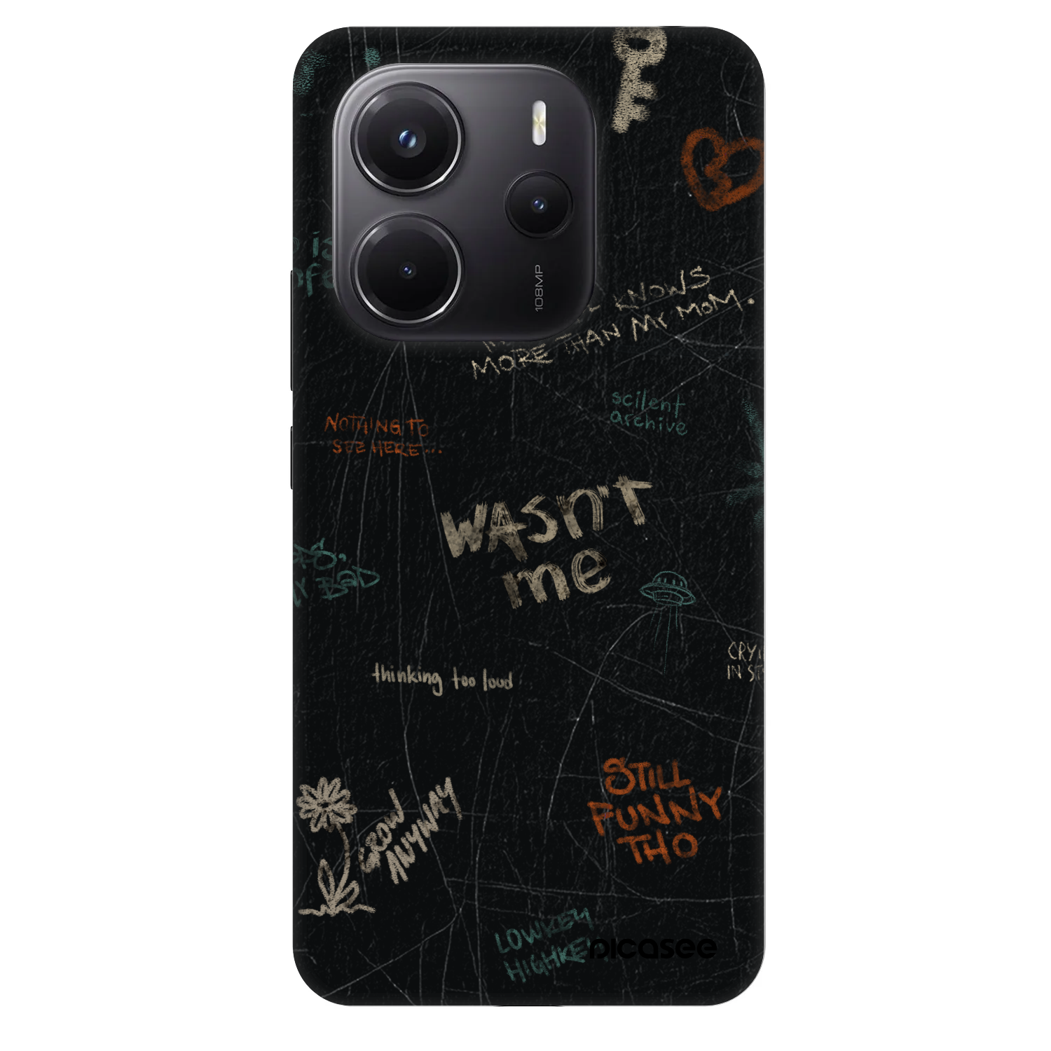 Picasee Fashion Case pentru Xiaomi Redmi Note 14 4G - CONFESSION
