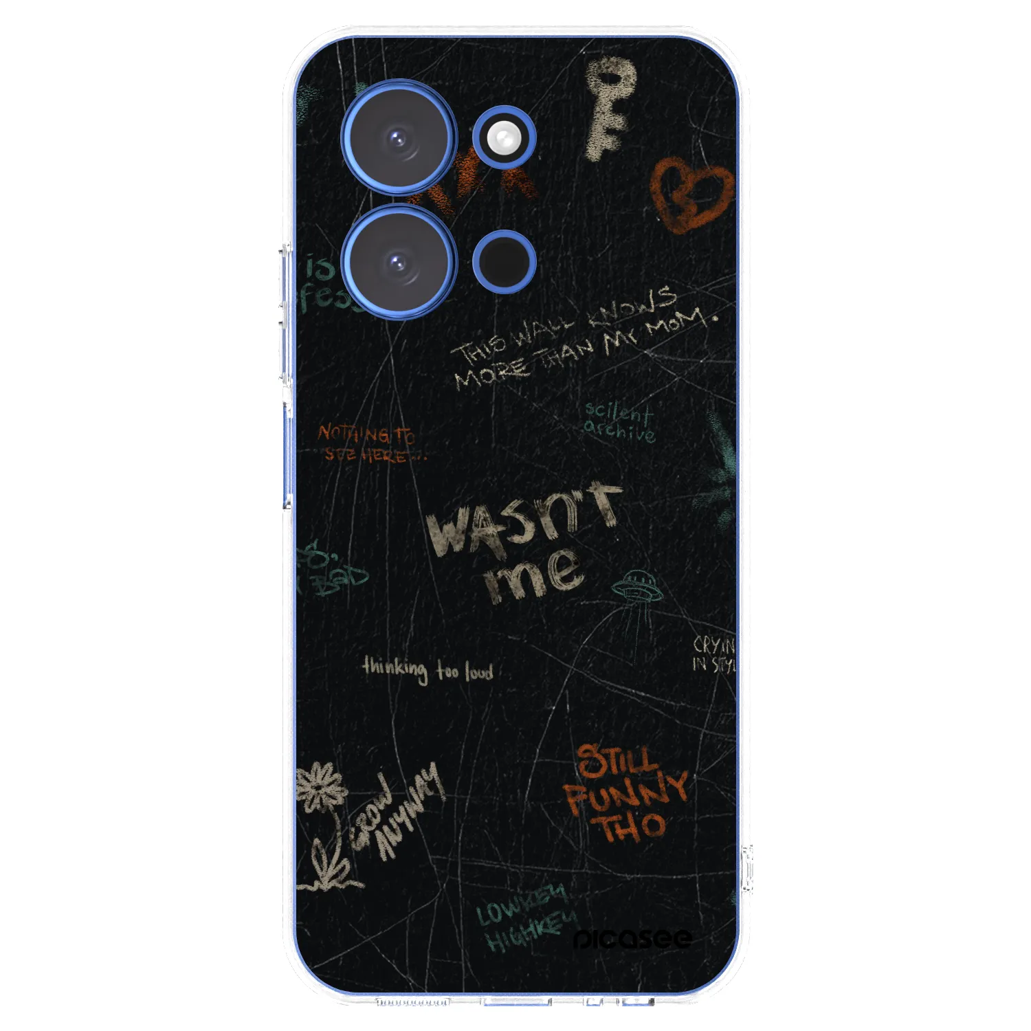 Picasee husă transparentă din silicon pentru Xiaomi Redmi 15C 4G - CONFESSION