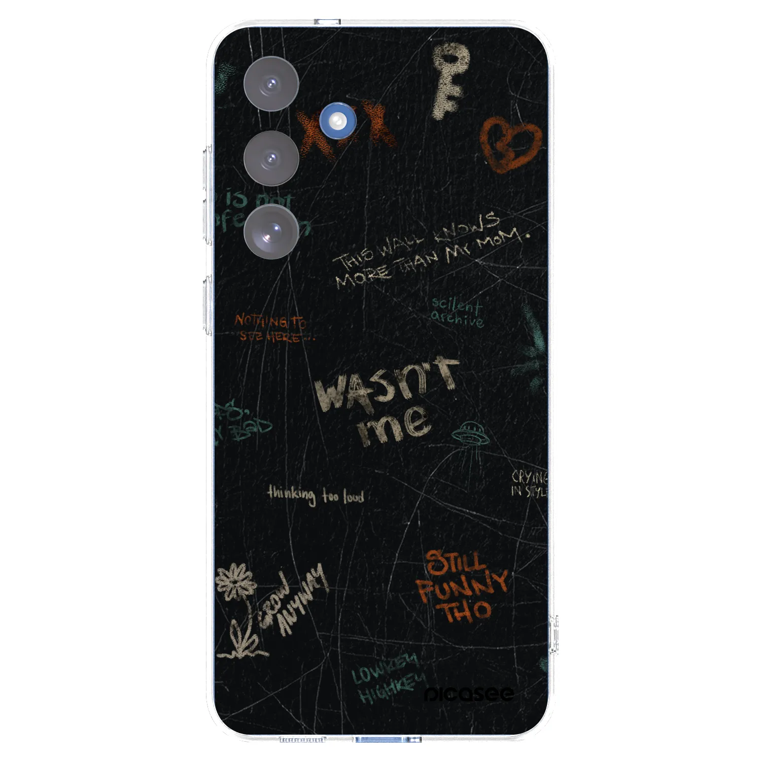 Picasee husă transparentă din silicon pentru Samsung Galaxy S25 FE 5G - CONFESSION