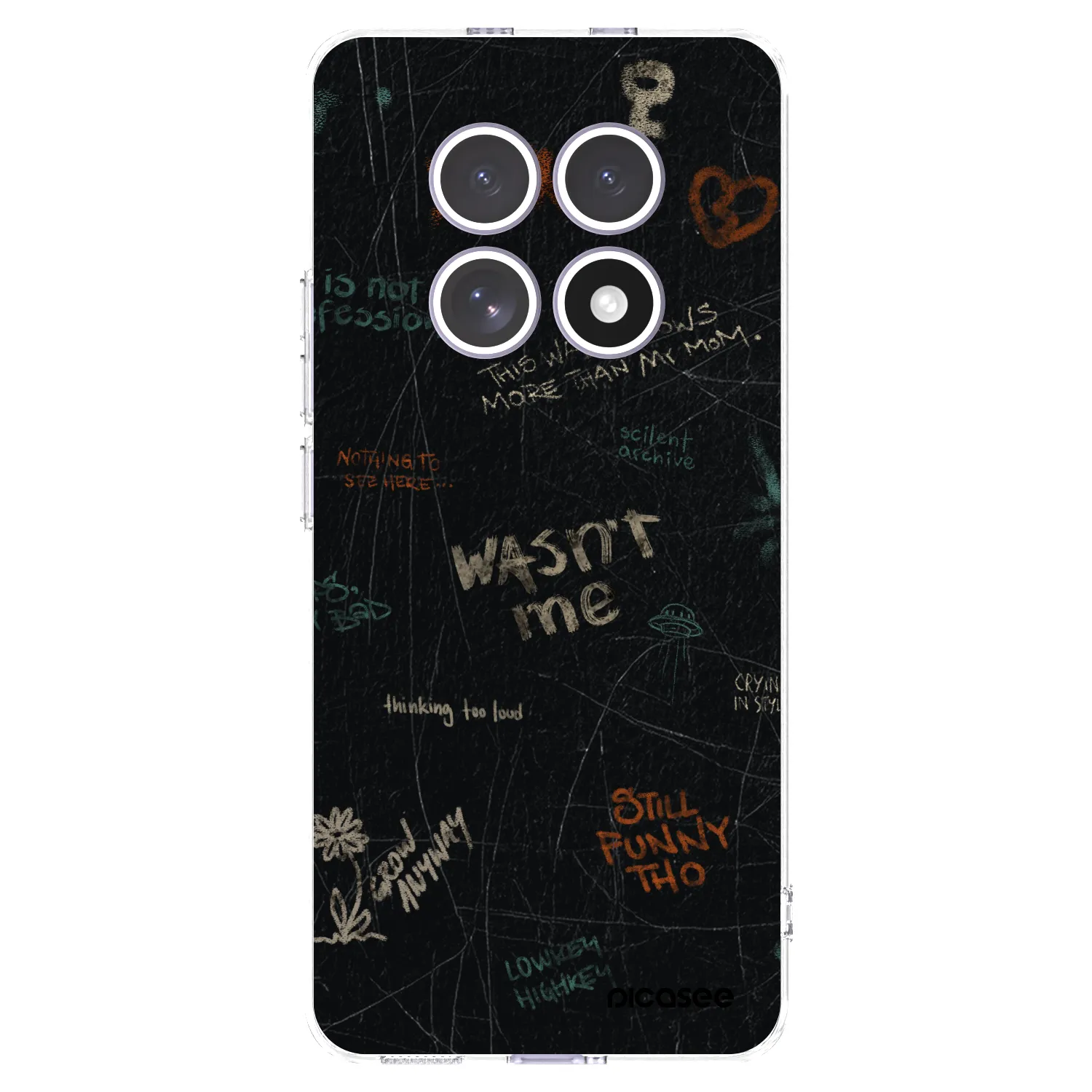 Picasee husă transparentă din silicon pentru Xiaomi Redmi Note 15 - CONFESSION