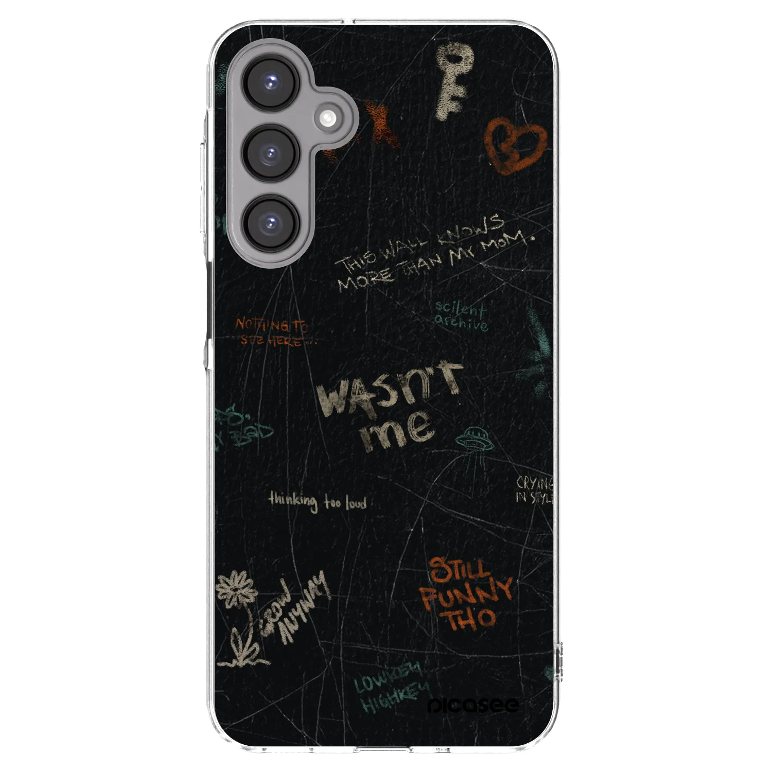 Picasee husă transparentă din silicon pentru Samsung Galaxy A16 4G - CONFESSION