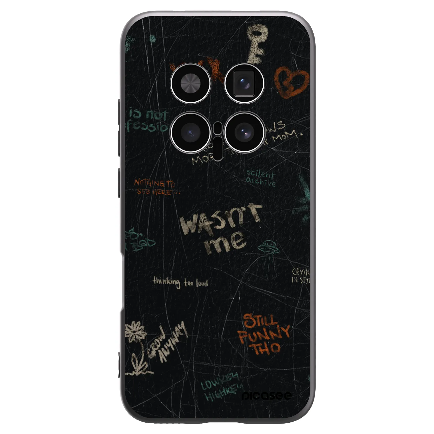 Picasee husă neagră din silicon pentru Honor Magic8 Pro 5G - CONFESSION