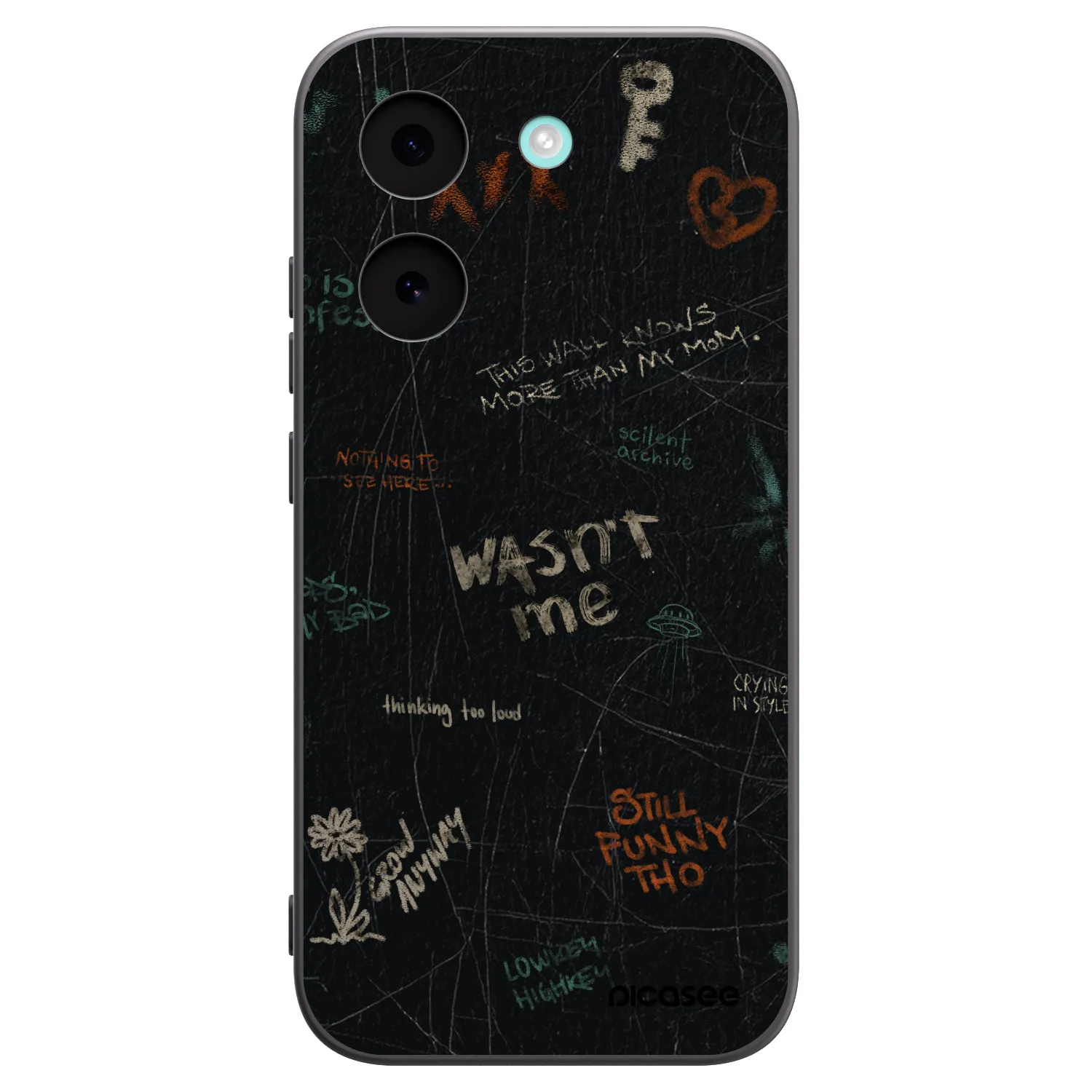 Picasee husă neagră din silicon pentru Xiaomi Poco X8 Pro - CONFESSION