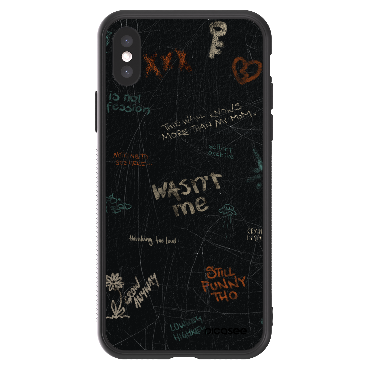 Picasee ULTIMATE CASE pentru Apple iPhone X/XS - CONFESSION