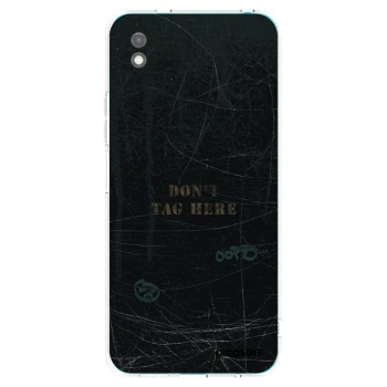 Picasee husă neagră din silicon pentru Xiaomi Redmi 9A - DON´T TAG