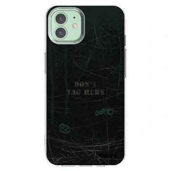 Picasee husă transparentă din silicon pentru Apple iPhone 12 Pro - DON´T TAG