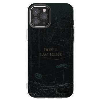 Picasee husă transparentă din silicon pentru Apple iPhone 12 Pro Max - DON´T TAG
