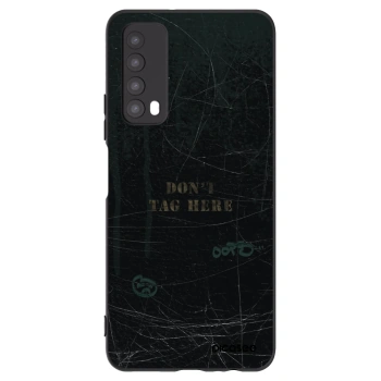 Picasee husă neagră din silicon pentru Huawei P Smart 2021 - DON´T TAG