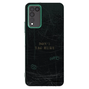 Picasee husă transparentă din silicon pentru Honor 10X Lite - DON´T TAG