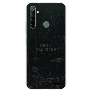 Picasee husă transparentă din silicon pentru Realme 6i - DON´T TAG