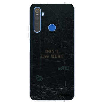 Picasee husă transparentă din silicon pentru Realme 5 - DON´T TAG