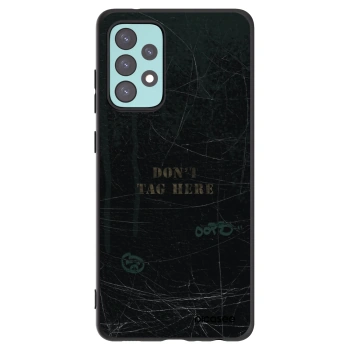 Picasee husă neagră din silicon pentru Samsung Galaxy A72 A725F - DON´T TAG