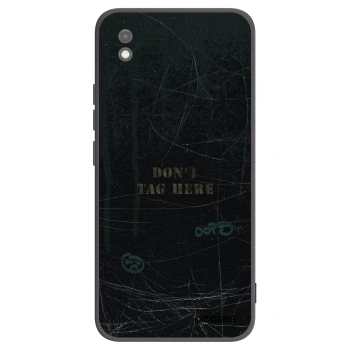 Picasee husă neagră din silicon pentru Xiaomi Redmi 9AT - DON´T TAG