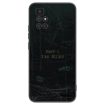 Picasee husă neagră din silicon pentru Xiaomi Redmi 10 - DON´T TAG