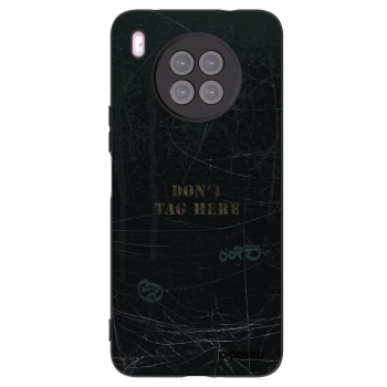 Picasee husă neagră din silicon pentru Huawei Nova 8i - DON´T TAG
