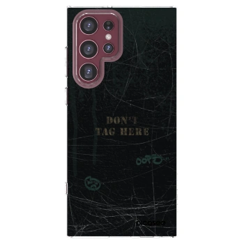 Picasee husă transparentă din silicon pentru Samsung Galaxy S22 Ultra 5G - DON´T TAG