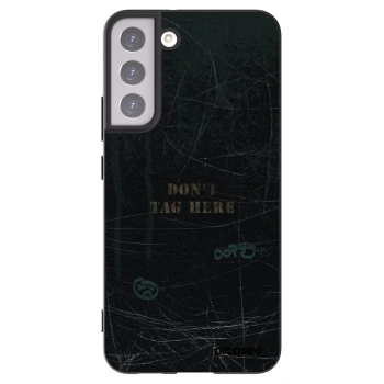 Picasee husă neagră din silicon pentru Samsung Galaxy S22+ 5G - DON´T TAG