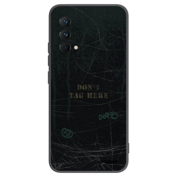 Picasee husă neagră din silicon pentru Realme GT Master Edition 5G - DON´T TAG
