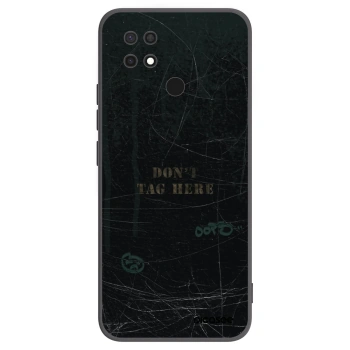 Picasee husă neagră din silicon pentru Xiaomi Redmi 10C - DON´T TAG