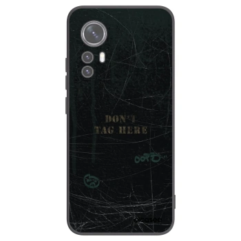Picasee husă neagră din silicon pentru Xiaomi 12X - DON´T TAG