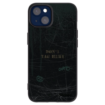 Picasee husă neagră din silicon pentru Apple iPhone 14 - DON´T TAG
