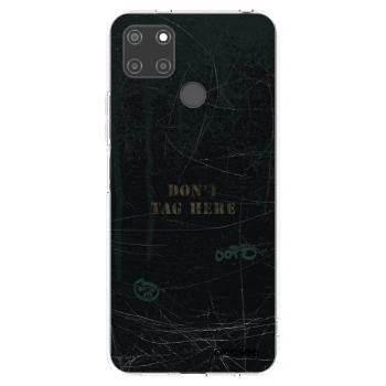 Picasee husă transparentă din silicon pentru Realme C21Y - DON´T TAG