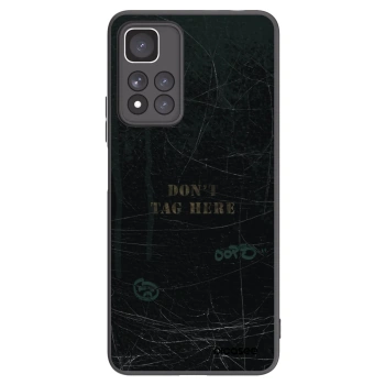 Picasee husă neagră din silicon pentru Xiaomi Redmi Note 11 Pro+ 5G - DON´T TAG