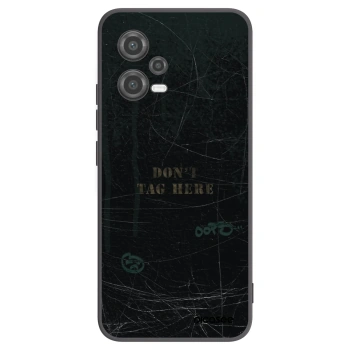 Picasee husă neagră din silicon pentru Xiaomi Poco X5 - DON´T TAG