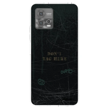 Picasee husă transparentă din silicon pentru Motorola Moto G72 - DON´T TAG