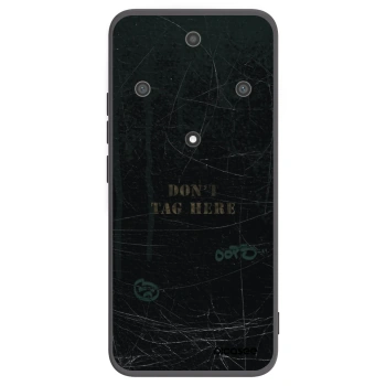 Picasee husă neagră din silicon pentru Honor Magic5 Lite 5G - DON´T TAG
