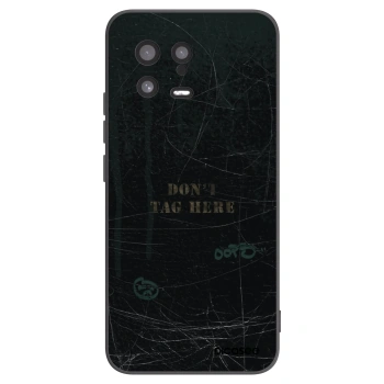 Picasee husă neagră din silicon pentru Xiaomi 13 - DON´T TAG
