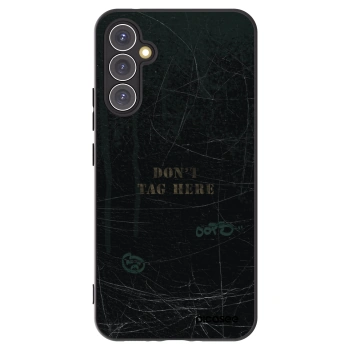 Picasee husă neagră din silicon pentru Samsung Galaxy A34 5G A346B - DON´T TAG