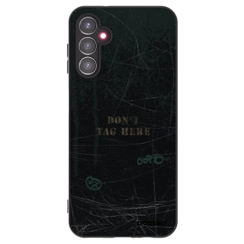 Picasee husă neagră din silicon pentru Samsung Galaxy A14 4G A145R - DON´T TAG