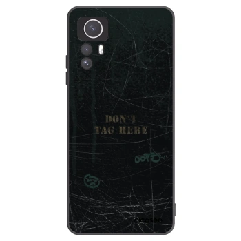 Picasee husă neagră din silicon pentru Xiaomi Redmi Note 12S - DON´T TAG