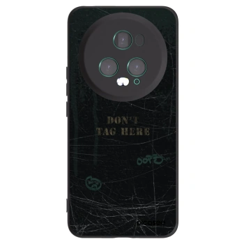 Picasee husă neagră din silicon pentru Honor Magic5 Pro - DON´T TAG