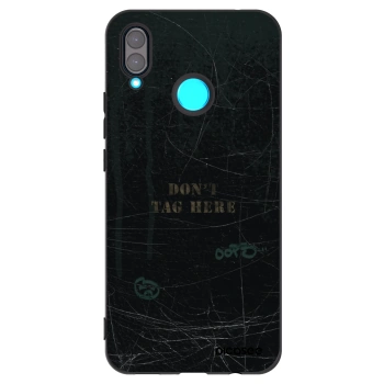 Picasee husă neagră din silicon pentru Huawei Nova 3 - DON´T TAG