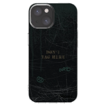 Picasee husă transparentă din silicon pentru Apple iPhone 15 - DON´T TAG