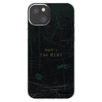 Picasee husă transparentă din silicon pentru Apple iPhone 15 Plus - DON´T TAG