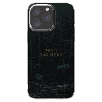 Picasee husă transparentă din silicon pentru Apple iPhone 15 Pro Max - DON´T TAG