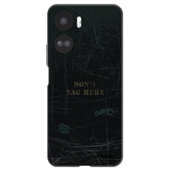 Picasee husă neagră din silicon pentru Honor 90 Lite 5G - DON´T TAG