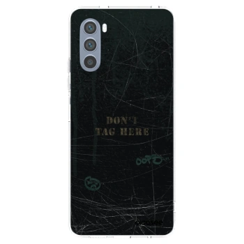 Picasee husă transparentă din silicon pentru Motorola Moto G62 - DON´T TAG