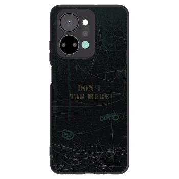 Picasee husă neagră din silicon pentru Honor X7a - DON´T TAG