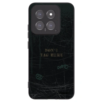 Picasee husă neagră din silicon pentru Xiaomi 14 - DON´T TAG